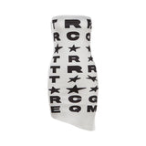 Letter Print Bodycon Mini Dress - White [NGKJ6HD2]