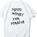 Graffiti Print Oversize T-Shirt - White [3KSPDMKA]