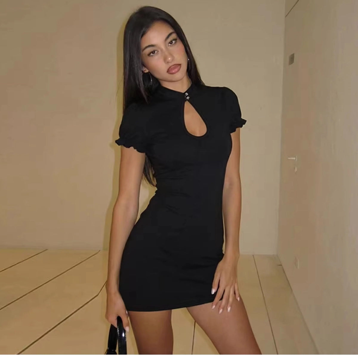 Cutout Bodycon Mini Dress