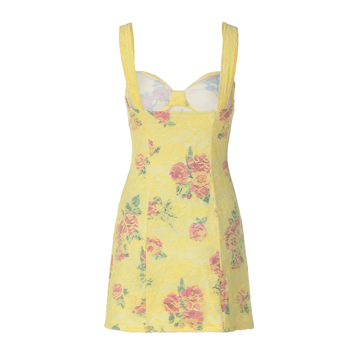 Floral Print Bodycon Mini Dress
