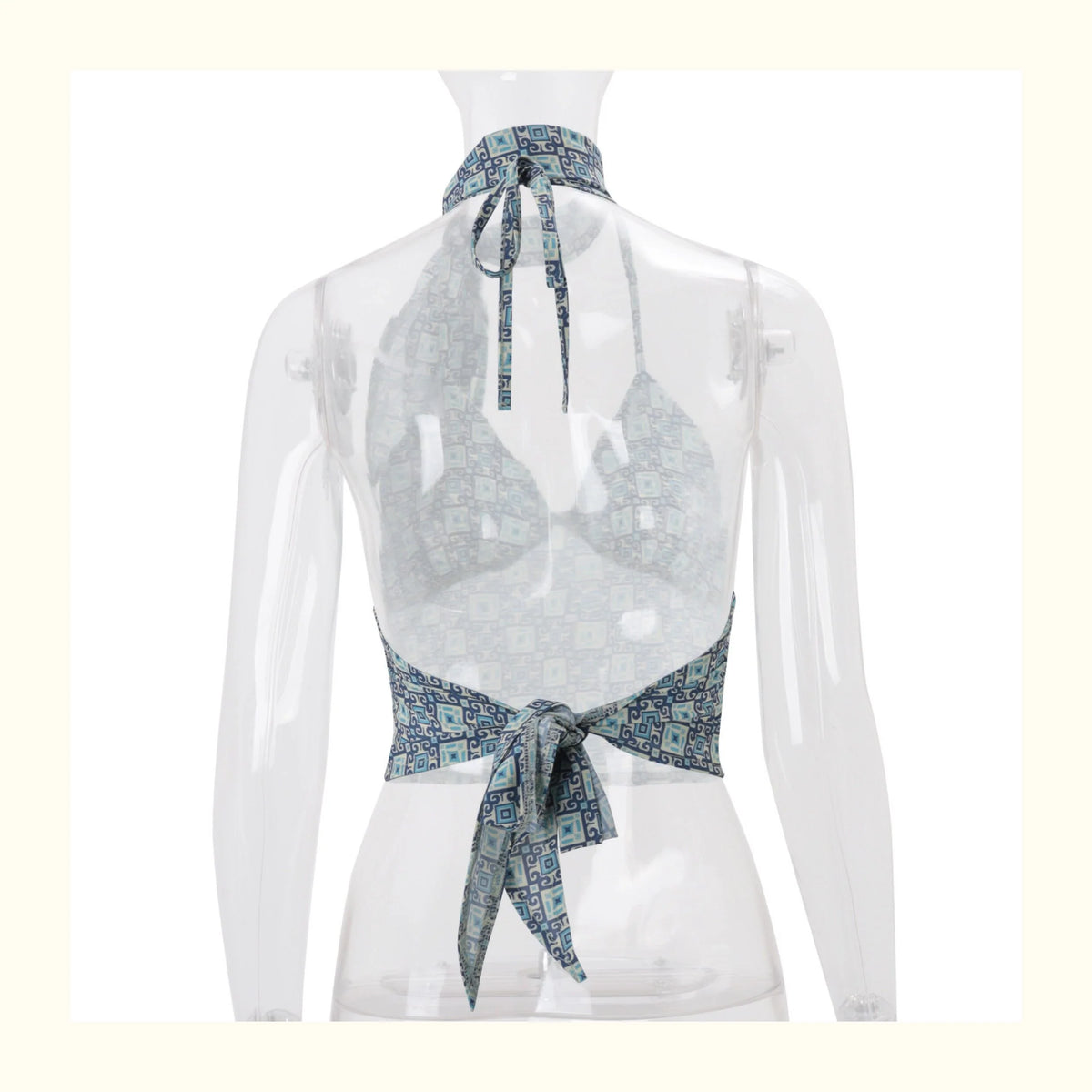 Liora Floral Halter Neck Top