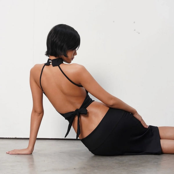Halter Neck Backless Camisole Top