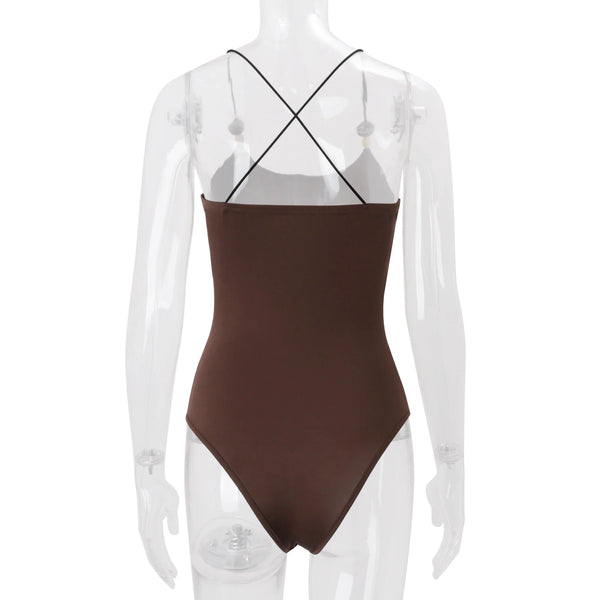 Lennox Cross-Strap Backless Camisole