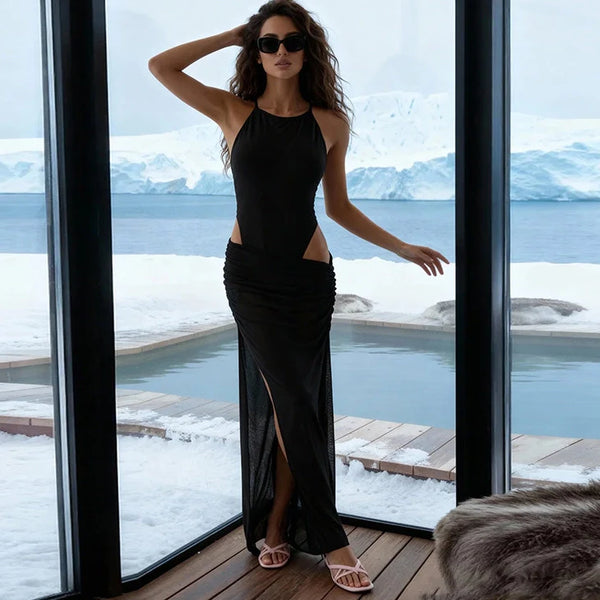 Alessia Ruched Two-Piece Skirt Set