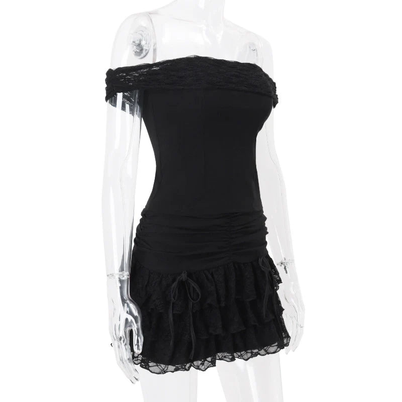 Ruched Two-Piece Skirt Set