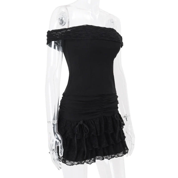 Ruched Two-Piece Skirt Set