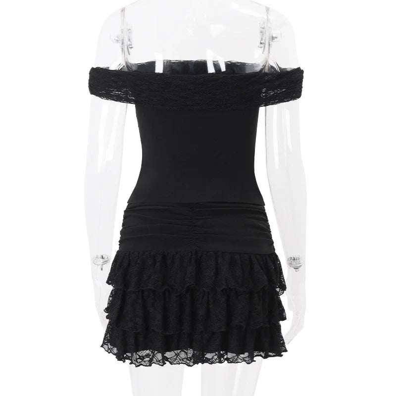 Ruched Two-Piece Skirt Set