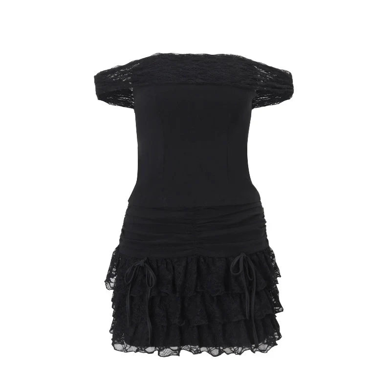 Ruched Two-Piece Skirt Set