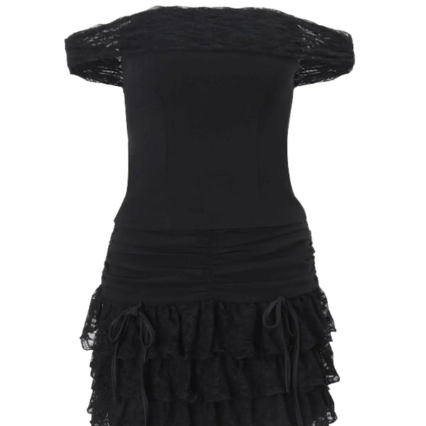 Ruched Two-Piece Skirt Set