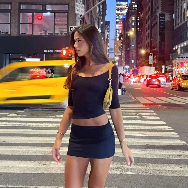 Selena Contour Crop Top